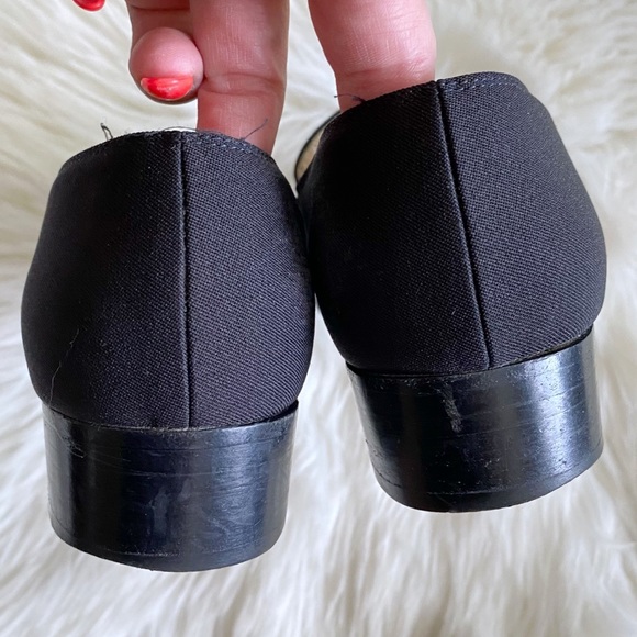 Salvatore Ferragamo Vintage Loafers Black 5.5 - Picture 6 of 8